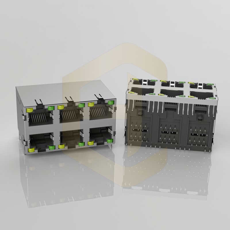 HC-RJ45-059C-2x3-1